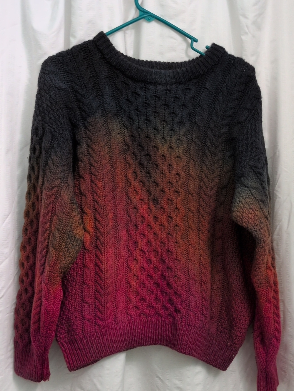 LL Bean Cable Knit Women's Sweater - Size Medium